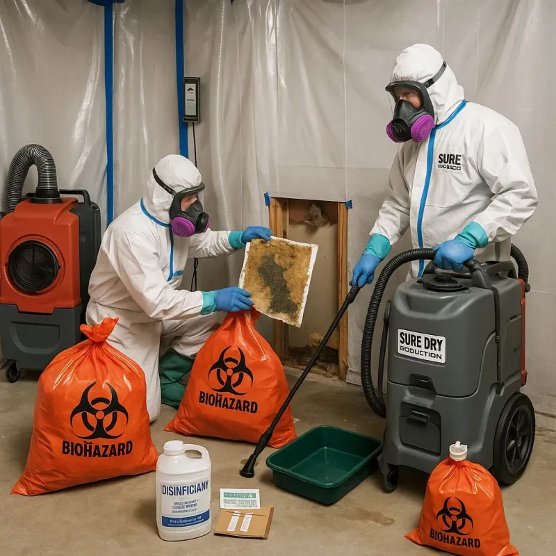 Contaminated Water Handling Protocols process in South Gull Lake, MI