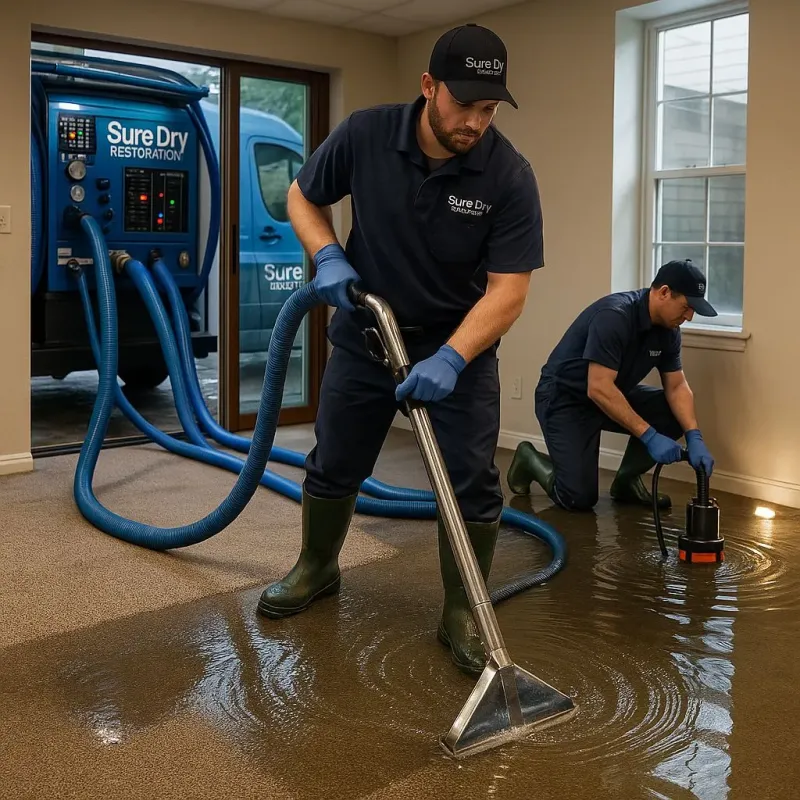 Water Extraction and Removal process in South Gull Lake, MI